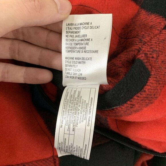 Tribal Jeans Womens Jacket XS Buffalo Plaid Chambr - Picture 8 of 9